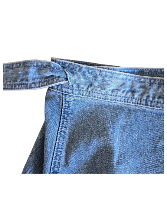 Kate Spade Denim Wrap Midi Skirt Size 0 - Picture 6 of 9